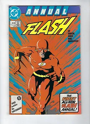 Buy Flash Annual # 1 Death Touch DC Comics 1988 • 3.95£