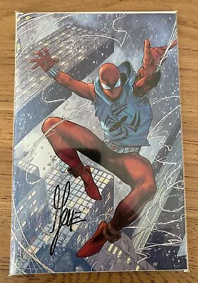 Buy Ultimate Spider-Man 1 - Italian Scarlet Spider Variant - Signed By Check • 21.47£