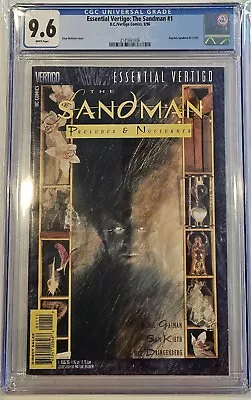 Buy Essential Vertigo: The Sandman #1 (Aug 1996, DC) CGC 9.6 Direct Edition • 94.80£