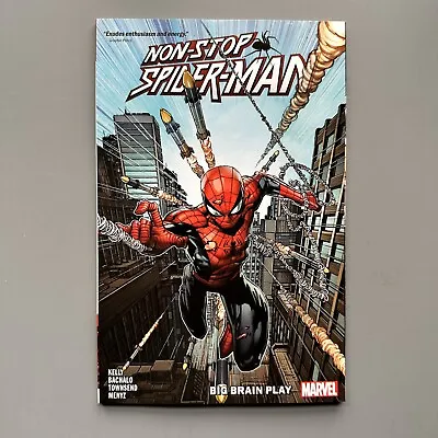 Buy Non-Stop Spider-Man Big Brain Play TPB Marvel 2022 Chris Bachalo Joe Kelly GN • 10.38£