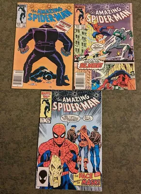Buy The Amazing Spider-Man Issues #271 #272 #276 #280 #282 & #288 - Comic Book Lot • 37.94£