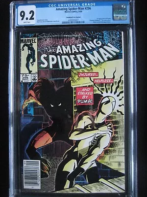 Buy Amazing Spider-Man #256 Canadian Price Variant CGC 9.2 WP 1st App Puma RARE • 133.52£