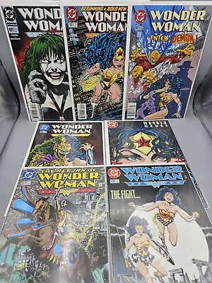 Buy DC Wonder Woman Comic Book Lot #97, 101, 107, 108, 128, 137, 138🔥 Bolland Byrne • 18.39£