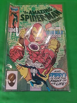 Buy AMAZING SPIDER-MAN ANNUAL #20/ 1986/ Iron Man 2020/ Good Condition/Bagged  • 4.86£