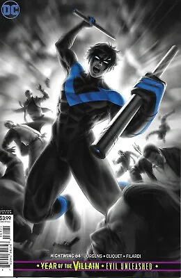 Buy Nightwing Comic 64 Cover B Variant Warren Louw 2019 Dan Jurgens Cliquet DC . • 10.82£