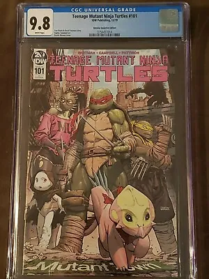 Buy Teenage Mutant Ninja Turtles #101 (CGC 9.8) - RI Edition - 1st Lita & Mona Lisa! • 130.07£