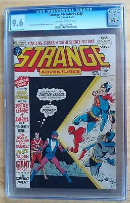 Buy Strange Adventures #235 CGC 9.6 Justice League Of America Cross-Over 1972 • 108.47£