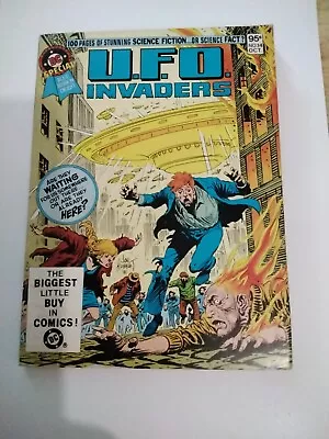 Buy U.F.O Invaders : D.C. Comics : Blue Ribbon Digest 1981 : 11 Stories : 100 Pages • 6.99£