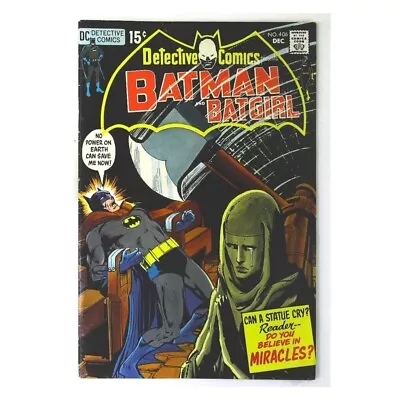 Buy Detective Comics (1937 Series) #406 In Fine Condition. DC Comics [b' • 21.91£