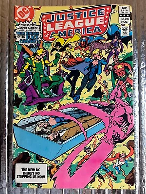 Buy Justice League America #220: Original 1983 DC Comic (VF+ 8.5) George Perez Cover • 5.99£