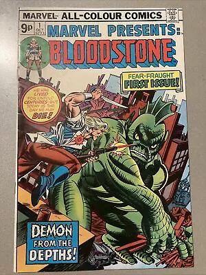 Buy Marvel Presents Bloodstone Vol 1 #1 1st App Ulysses Bloodstone VG/VF • 19.99£