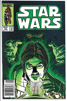 Buy Star Wars #84 Vf+ 8.5 Newsstand! Han Solo! Black Cover! Bronze Age Marvel! • 15.80£