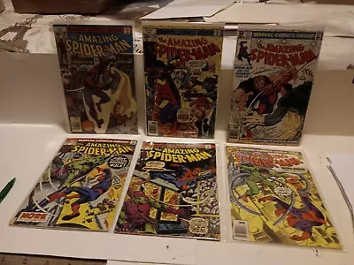 Buy Amazing Spider-Man Mid-High Grade 6 Books #'s 120 Key, 137, 157, 167, 170, 217 • 117.59£