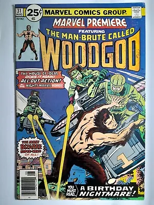 Buy 1976 Marvel Premiere 31 VF.First App.Woodgog.Jack Kirby Cover.Cent Copy.Marvel • 17.07£
