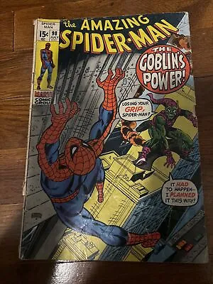 Buy Amazing Spider-Man Vol 1 #98 (1971) • 27.66£