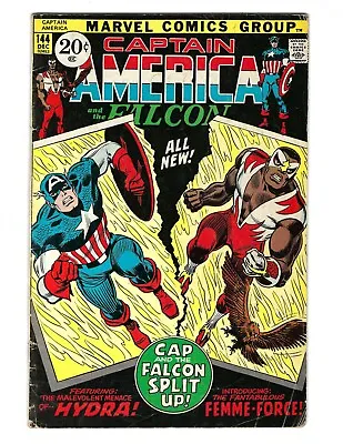 Buy Captain America #144 - Richard Nixon And Spiro Agnew Make Appearances!  (Copy 2) • 7.75£