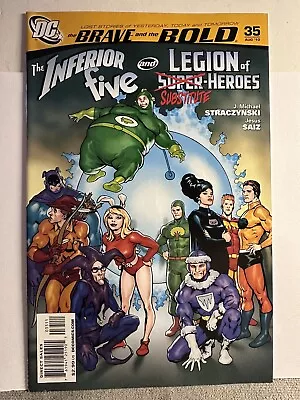 Buy DC Comics Inferior Five And Legion Of Substitute - Heroes The Brave & Bold # 35 • 5.53£