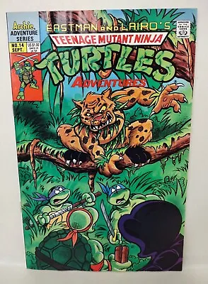 Buy Teenage Mutant Ninja Turtles Adventures #14 (1990) Archie Comic 1st Jagwar NM • 24.32£