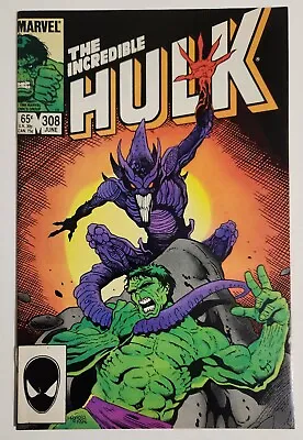 Buy The Incredible Hulk #308 (1985, Marvel) VF/NM Mike Mignola Cover 1st App Triad • 4.96£