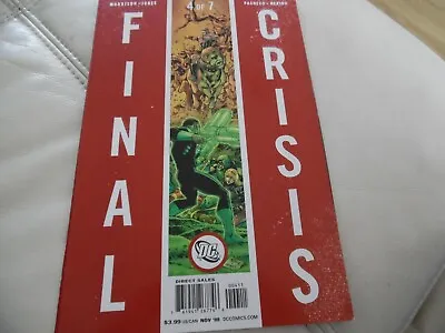 Buy Final Crisis 4 Of 7 Dc Comics November 2008 • 4.99£