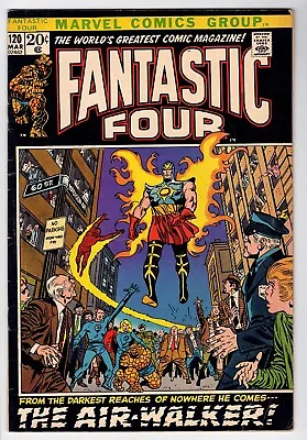Buy Fantastic Four #120 4.5 1st Gabriel The Air-walker 1972 Off-white Pages B • 32.41£