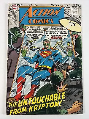 Buy Action Comics #364 (1968) Neil Adams ~ Superman ~ Virus X ~ DC Comics • 9.63£