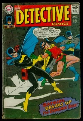 Buy DC Comics DETECTIVE Comics #369 BATMAN ROBIN BATGIRL GD+ 2.5 • 11.82£