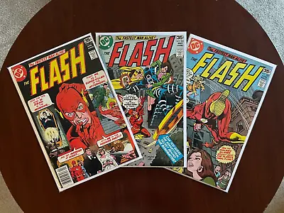 Buy (Lot Of 3 Comics) Flash #260 #261 & #262 (DC 1978) Bronze Age 1st Ringmaster VF • 18.18£