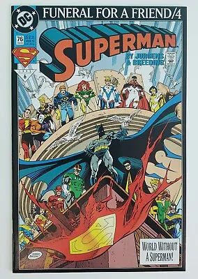 Buy Superman #76 (Funeral For A Friend/4) 1993 (NM/M Condition 9.8) • 7.94£