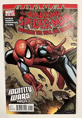 Buy Amazing Spider-Man Annual #38 NM First Print Identity Wars Part 1 • 13.47£