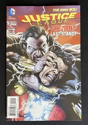 Buy JUSTICE LEAGUE #21 - 1ST APPEARANCE Of MODERN SHAZAM FAMILY (2013, DC COMICS) • 6.43£