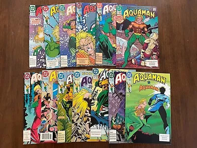 Buy Dc Comics Aquaman  13 Issue Complete Set 1-13 (1991) • 14.39£
