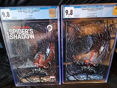 Buy Spider-man Spider's Shadow 1 Cgc 9.8 Trade And Virgin • 175.26£