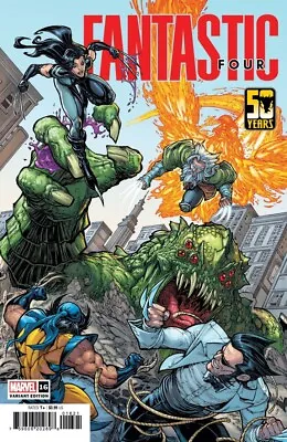Buy Marvel Comics ‘Fantastic Four’ #16 (2024) Wolverine 50th Anniversary Variant • 3.16£