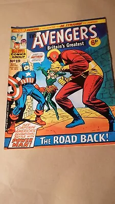 Buy Avengers Featuring Power Man Marvel #19 January 1974 • 3.95£