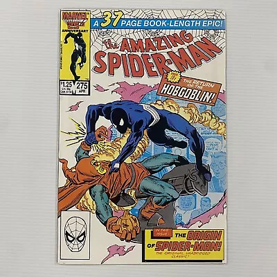 Buy Amazing Spider-man #275 1986 NM- Return Of The Hobgoblin • 30£