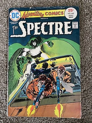 Buy DC Adventure Comics The Spectre # 440 August 1975 2nd Death Of The Spectre-Fair • 4.82£