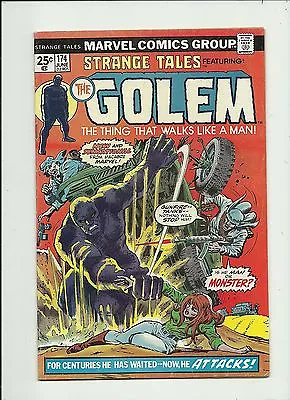 Buy Strange Tales #174 1975 Marvel Comics The Golems Origin Bronze Age Comic  Fn+ • 12.66£