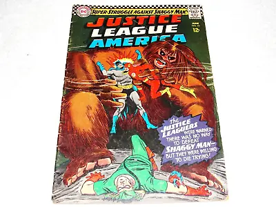 Buy Justice League Of America #45 (June 1966, DC), 3.0-4.0 VG, 1st Appear Shaggy Man • 5.48£