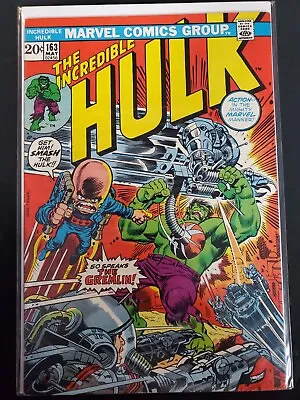 Buy The Incredible Hulk #163 Marvel 1973 FN+ Comics Book • 10.79£