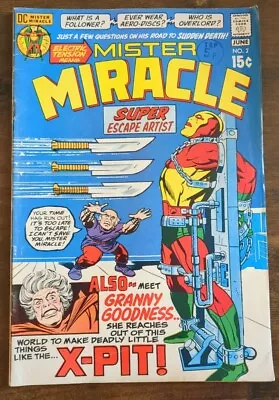 Buy Mister Miracle #2 1971 1st App Granny Goodness. Jack Kirby. Fourth World. VG • 25£