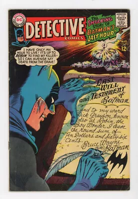 Buy Detective Comics 366 Batman Handwriting Cover, Nicer-discounted For Staple Pull • 11.21£