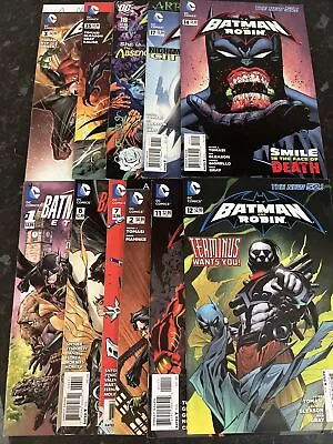 Buy Batman And Robin Comic Bundle DC Eternal New 52 11x Comics Joker Scarecrow  • 11£