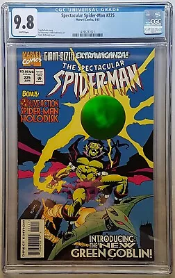 Buy Spectacular Spider-Man #225 Variant Cover CGC 9.8 1995 NEW 4395217023 • 178.45£