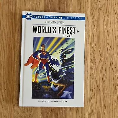 Buy DC Comics Heroes & Villains Collection World's Finest Superman Batman Hardback   • 5.75£