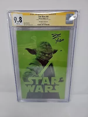Buy CGC SS 9.8 Star Wars 66 (JTC) (Yoda Green Negative Variant) - SIGNED BY DEEP ROY • 794.34£