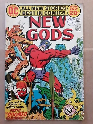 Buy DC Comics - New Gods #10, Aug/Sept 1972, Jack Kirby,  FN+ • 4£