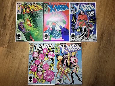 Buy Uncanny X-Men #181-189 (1984/85) Roque Solo Story, Nick Fury, Magneto Cameo • 25£