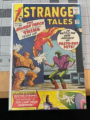 Buy STRANGE TALES # 124  SEPT  1964. Combined Shipping • 24.13£