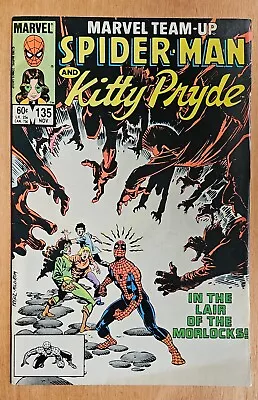 Buy Marvel Team-Up #135 - Vol. 1 (11/1983) - Spider-Man And Kitty Pryde (X-Men)  • 0.99£